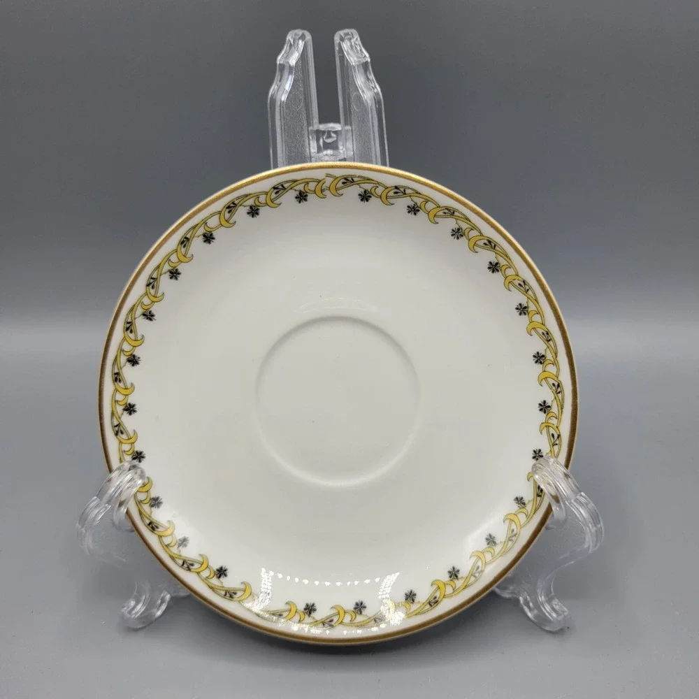 Vintage Set Of 4 Haviland France Limoges Porcelain Saucers Snack Plates